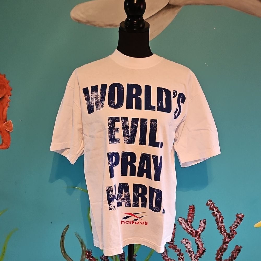 White Graphic Tee